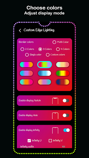 Neon Edge Lighting Screenshot 3