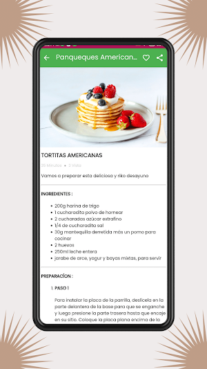 Receta De Panqueques Screenshot 3