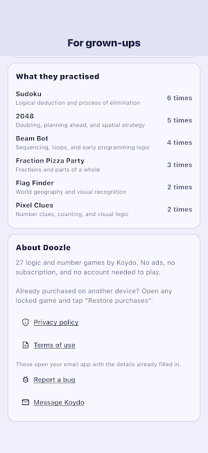 Doozle: Logic & Puzzle Games Screenshot 3