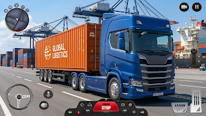 US Cargo Truck 3D Driving Game Screenshot 3