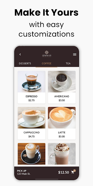 Qimmah Coffee House Screenshot 2