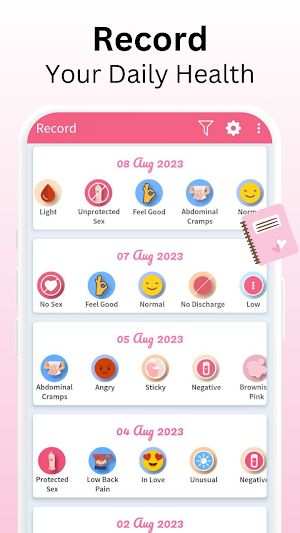 Flo_Period Tracker & Ovulation Screenshot 2