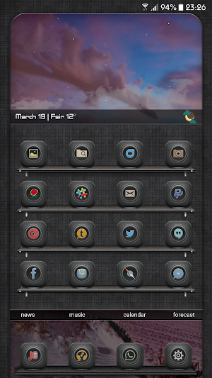 Desire Black Glyph Screenshot 0