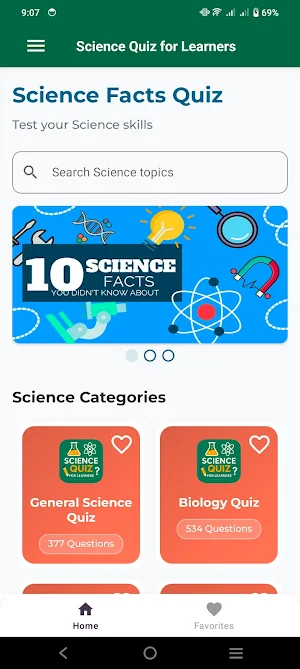 Science Quiz for Learners Screenshot 3