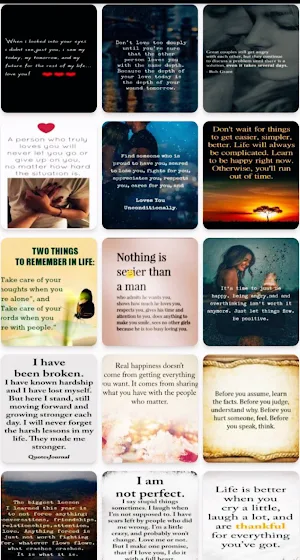 life lessons about love Screenshot 1
