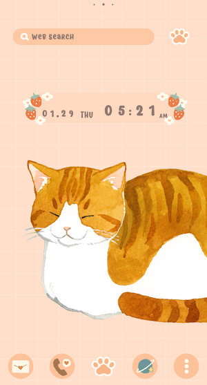 Cat Naps Theme +HOME Screenshot 2