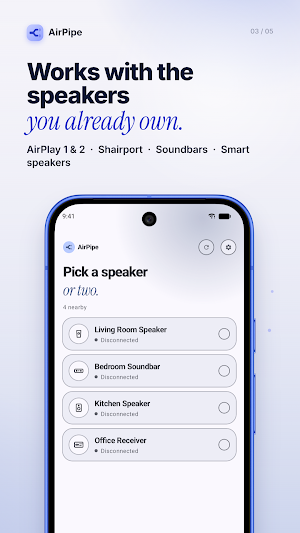 AirPipe - Stream to speakers Screenshot 2
