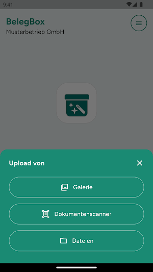 BelegBox Screenshot 1