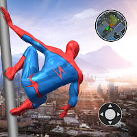 Spider Hero Rope Gangster