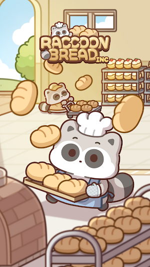 Raccoon Bread Inc: Idle Tycoon Screenshot 0