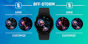BFF46- Neon Art Flower glowing Screenshot 3