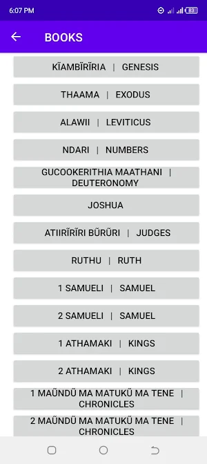 Kikuyu - English Bible Screenshot 1