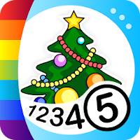 Color by Numbers - Christmas