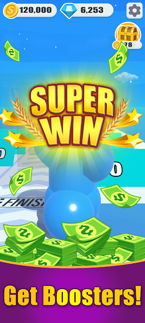 Lucky Man Run - Cash Calling Screenshot 0