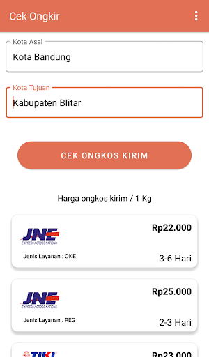 ONGKIRIN Screenshot 0