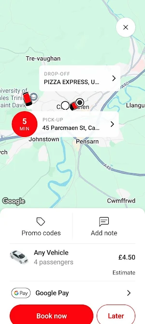 OZZO Taxi Screenshot 2