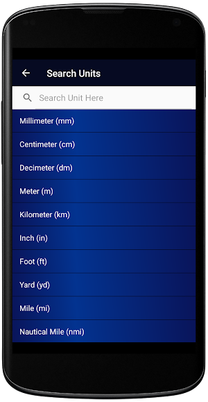 Unit Converter Screenshot 2