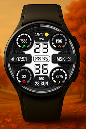 Lumen Digital Watch Face Screenshot 1
