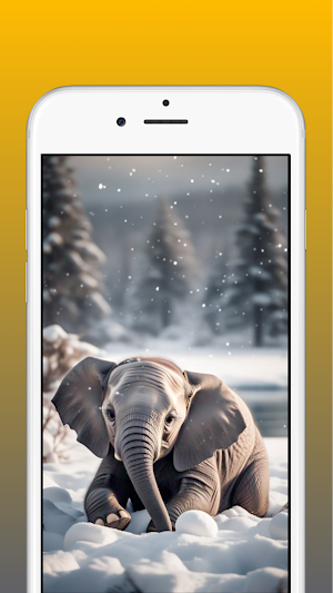 Elephant Wallpaper 4K Screenshot 1