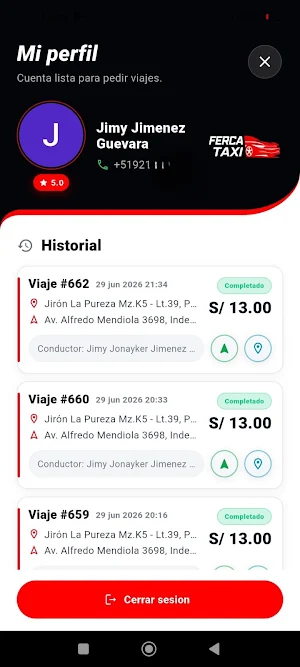 Ferca taxi Screenshot 1
