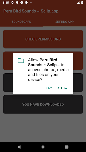 Peru Bird Sound Collections ~ Sclip.app Screenshot 1