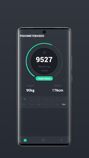 PedometerHero Screenshot 1