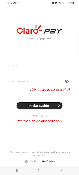 ClaroPay Ecuador Screenshot 0