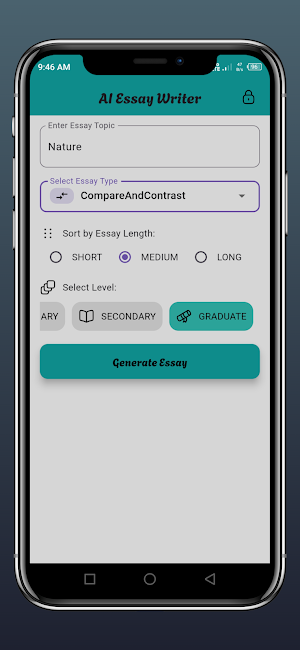 AI Essay Writer Screenshot 2