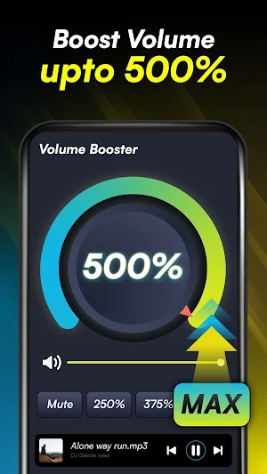 Volume Booster - Equalizer Screenshot 2
