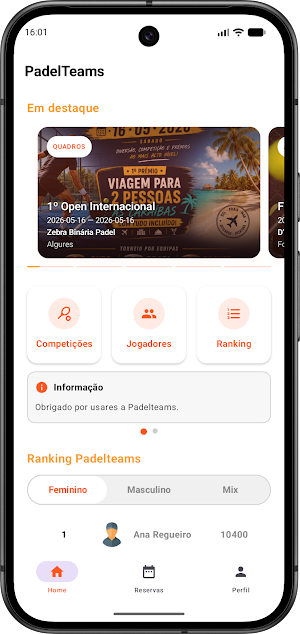 Padelteams Screenshot 0