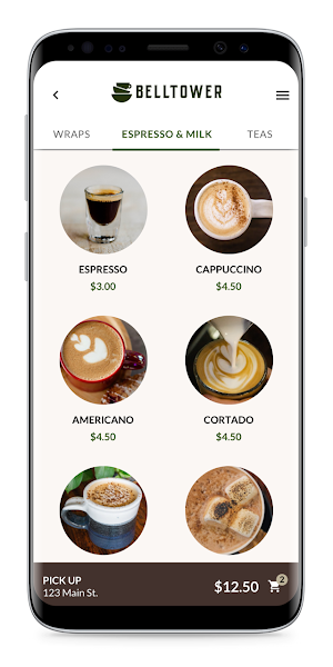 Belltower Coffee Screenshot 2