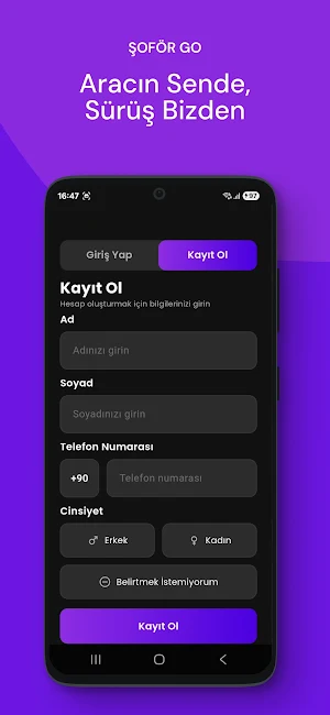 Şoför Go Screenshot 0