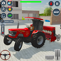 Indian Tractor: Real Farming