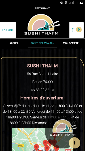 SUSHI THAI M Screenshot 3