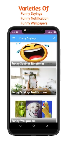 Funny Sayings Ringtones Screenshot 1