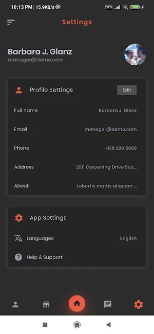 MultiRestaurant (Manager) Screenshot 2
