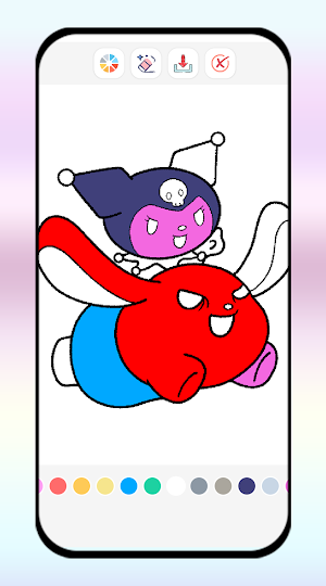 Coloring book For Kuromi Town Screenshot 1