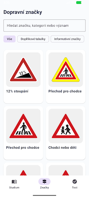 Autoškola 26: Dopravní značky Screenshot 0