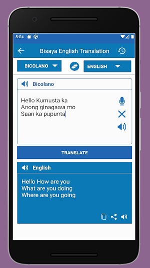 Bisaya English Translator Screenshot 3