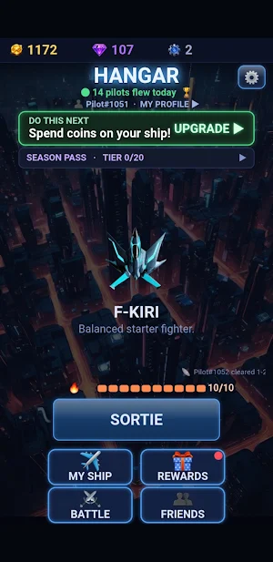 Airforce Shooter: Sky Reclaim Screenshot 1