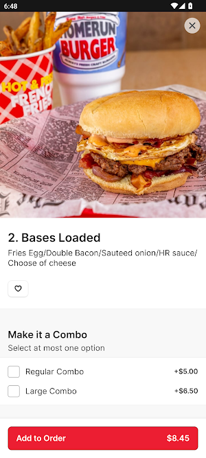 Home Run Burgers Screenshot 3