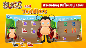 Toddler Games Age 2: Bugs Screenshot 1