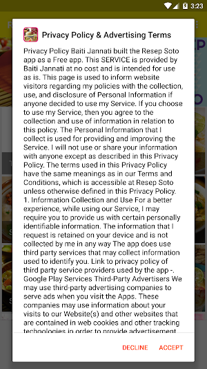 Resep Soto Screenshot 1