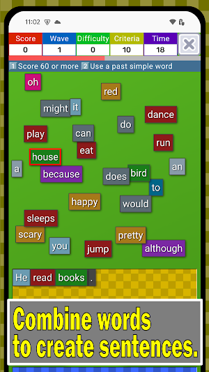 Sentensmith for English skills Screenshot 0