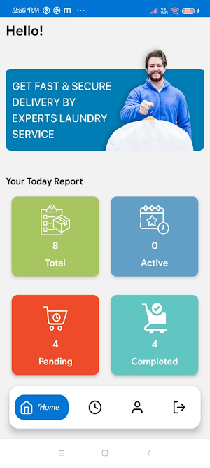 Rith laundry Partner Screenshot 0