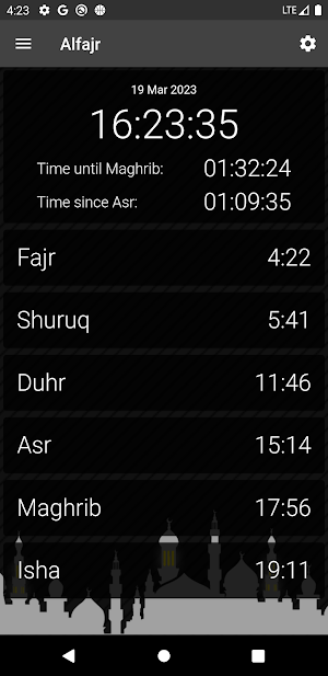 مواقيت بيت المقدس Screenshot 0