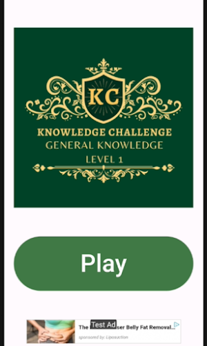 KNOWLEDGE CHALLENGE - L1 QUIZ Screenshot 0