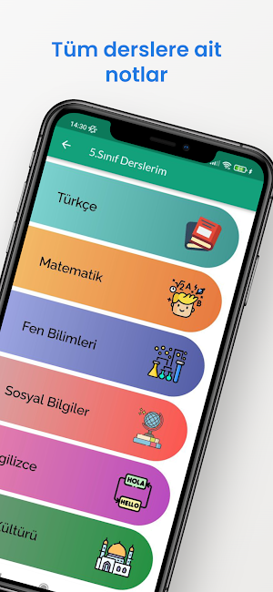 Lotis - Ortaokul Ders Notlarım Screenshot 1
