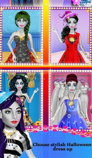 Halloween Stylist Hair Beauty Salon Screenshot 1