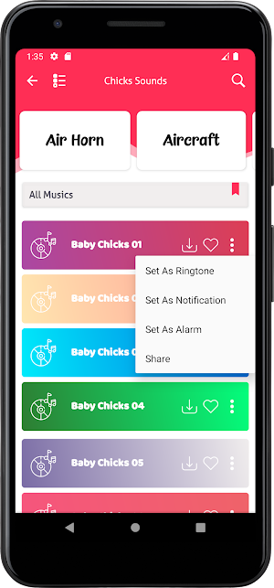 Chicks Sounds Screenshot 2